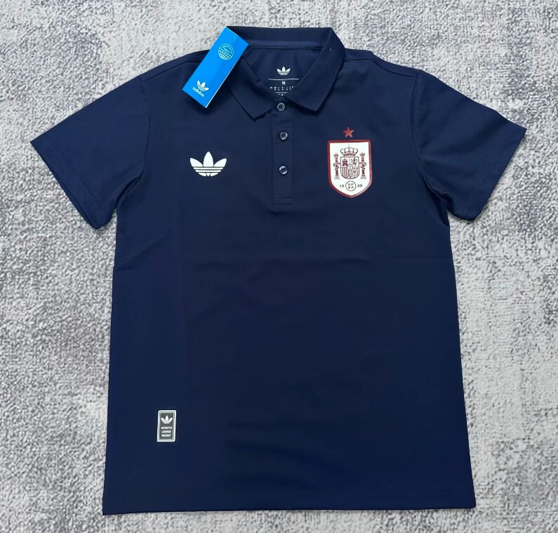 AAA Quality Spain 26/27 Navy Blue Polo Shirts
